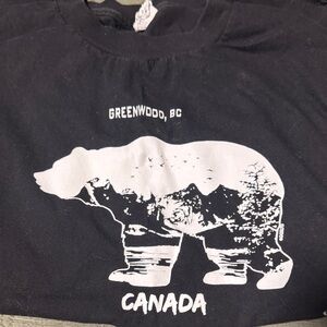 Alstyle Black Graphic Tee